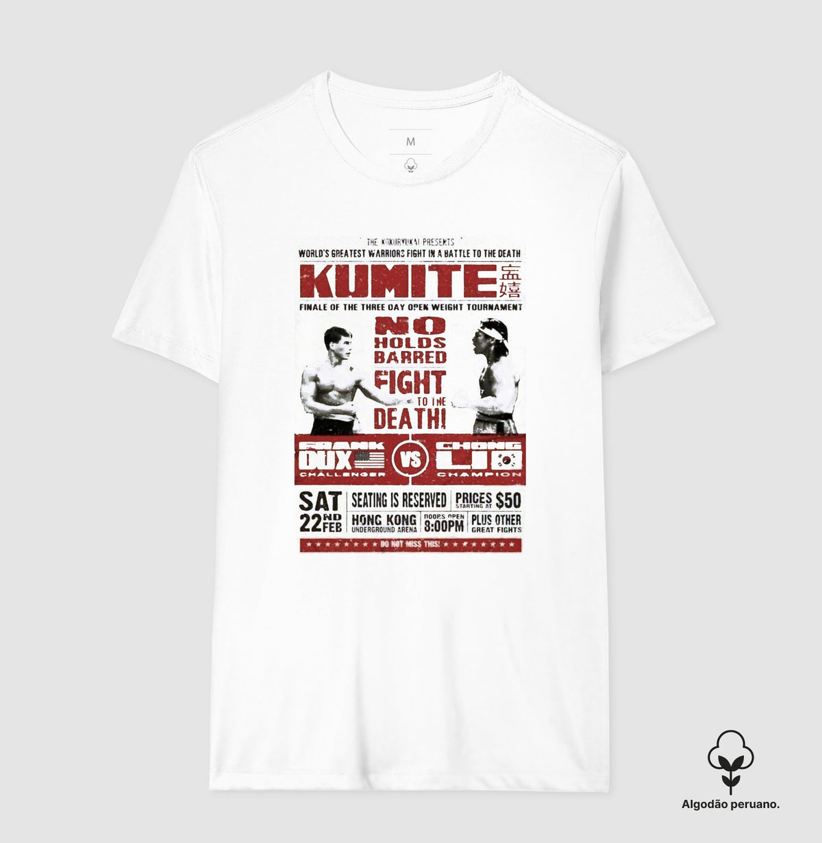 Camisetin Chong Li vs Frank Dux