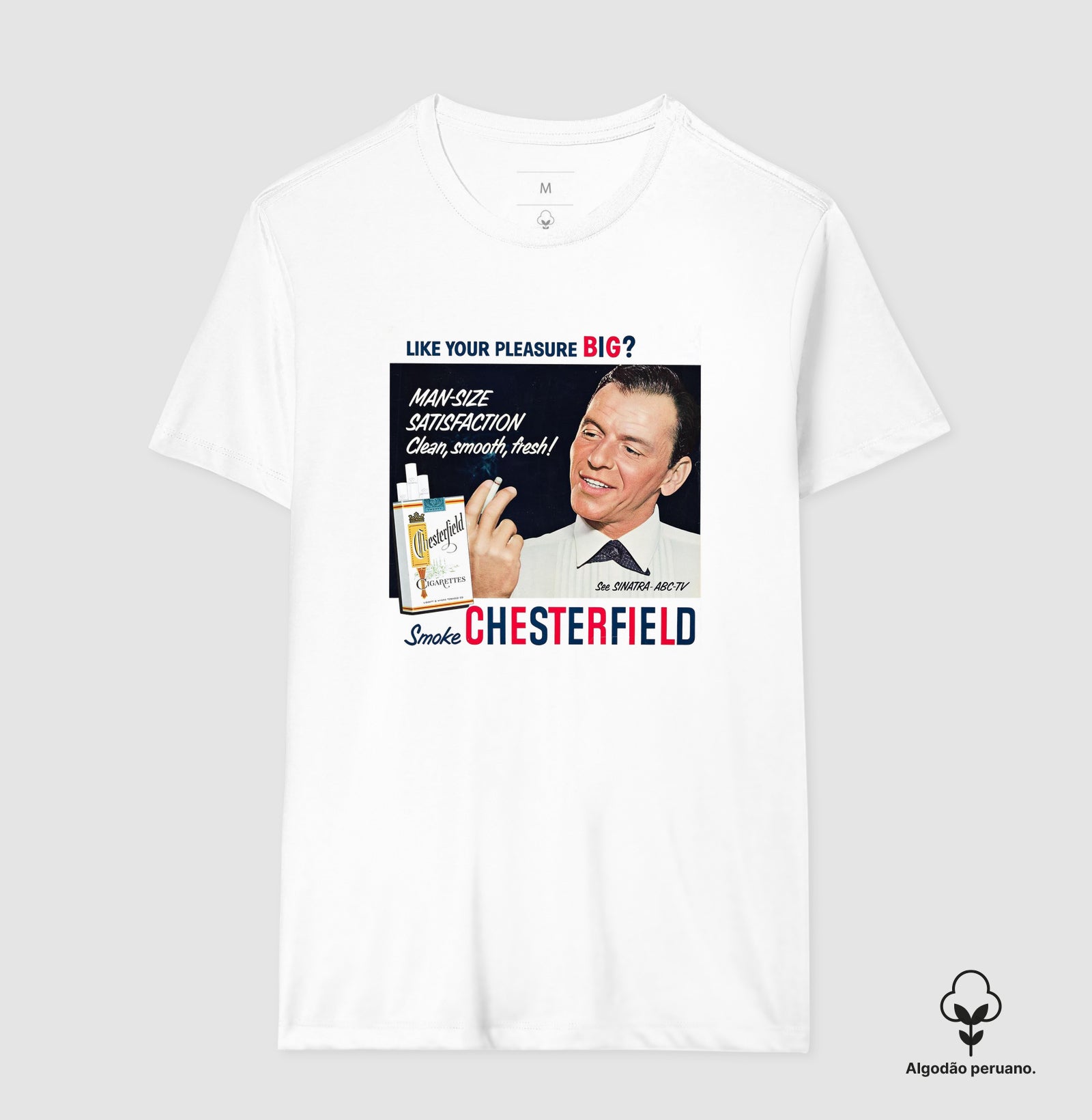 Camiseta Chesterfield e Frank Sinatra