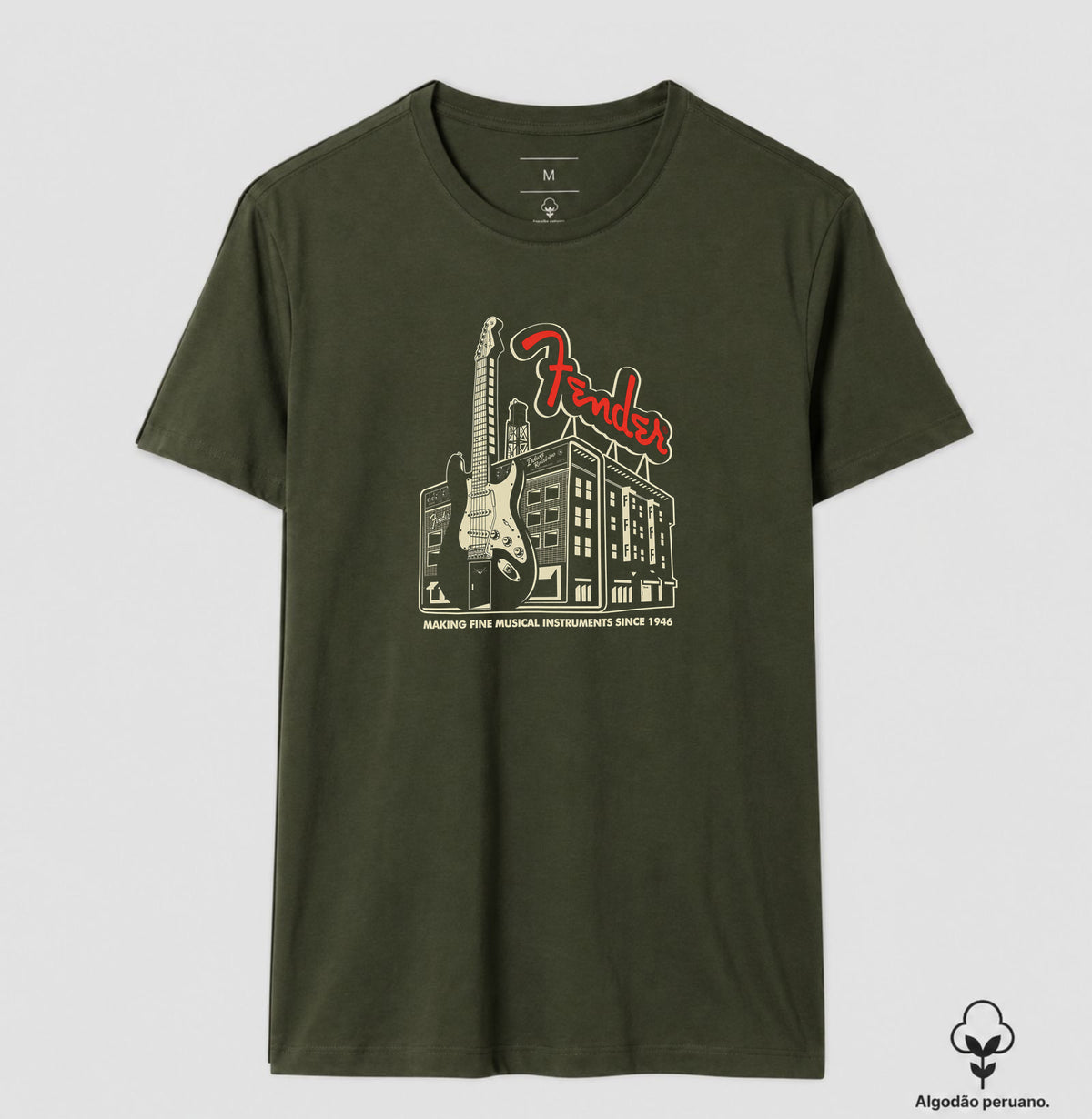 Camiseta da Fender