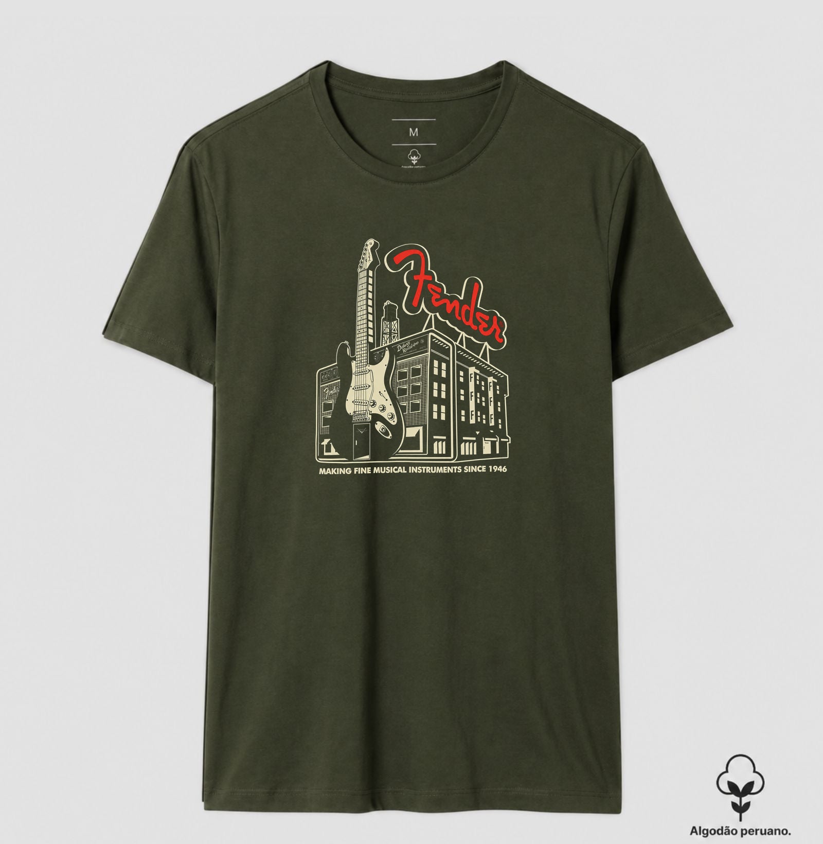 Camiseta da Fender