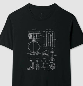 Camiseta Drum Parts