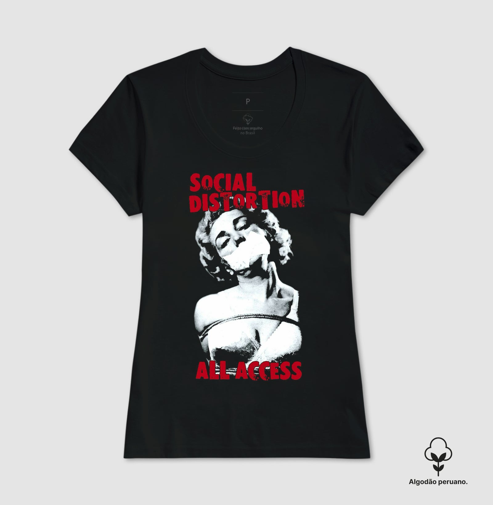 Camiseta do Social Distortion