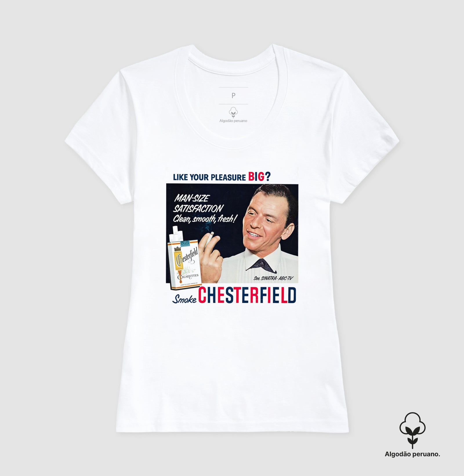 Camiseta Chesterfield e Frank Sinatra