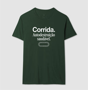 Camiseta de corrida - Autodestruição saudável