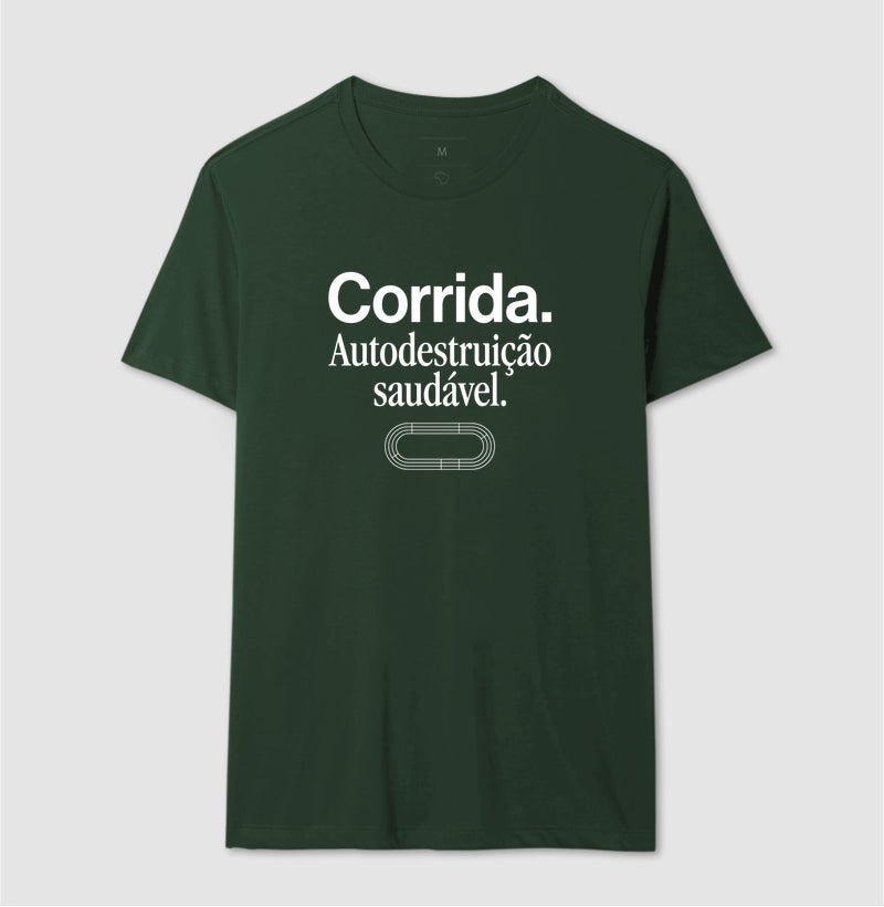 Camiseta de corrida - Autodestruição saudável